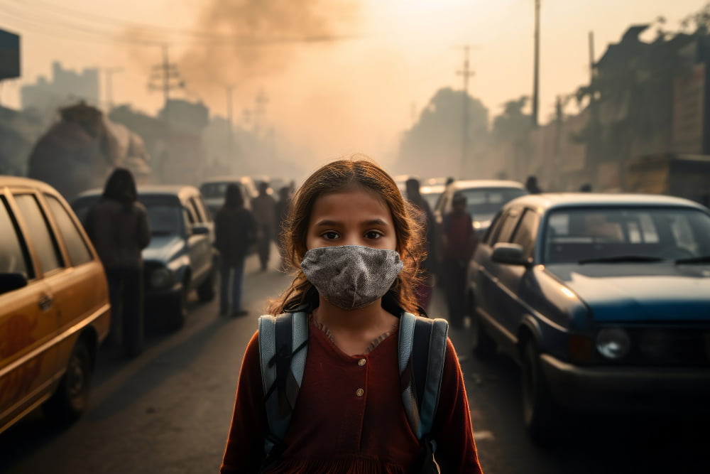 Battling the Smog Delhi's Fight Against Air Pollution - HotNews24