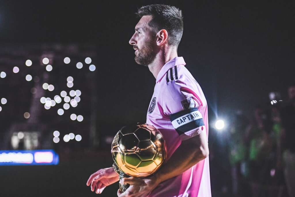 Inter Miami Commemorates Lionel Messi's Eighth Ballon d'Or Triumph in Exhibition Match